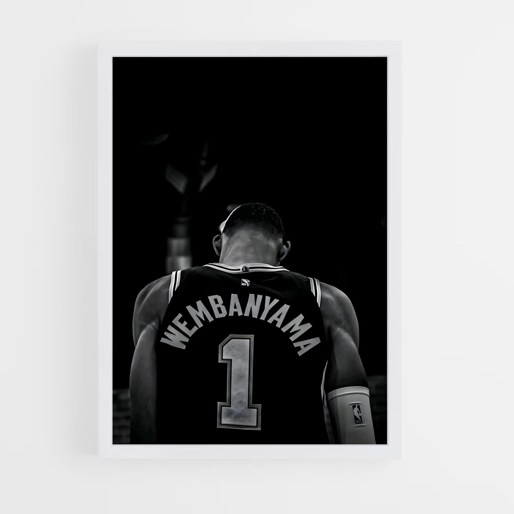 Poster Victor wembanyama – affiche Basketball (vue 3)